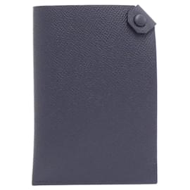 Hermès-Hermes Tarmac PM 057946CK Passport Case-Blue