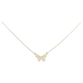 Autre Marque-AHKAH Butterfly Necklace 0.06CT-Other
