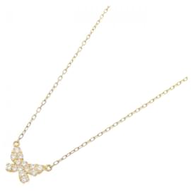 Autre Marque-AHKAH Butterfly Necklace 0.06CT-Other