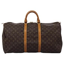 Louis Vuitton-Louis Vuitton Keepall 55-Brown