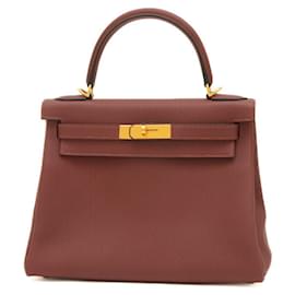 Hermès-Hermès Kelly 28-Red