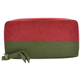 Louis Vuitton-Louis Vuitton Zippy wallet-Red
