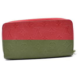 Louis Vuitton-Louis Vuitton Zippy wallet-Red