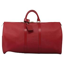 Louis Vuitton-Louis Vuitton Keepall 55-Red