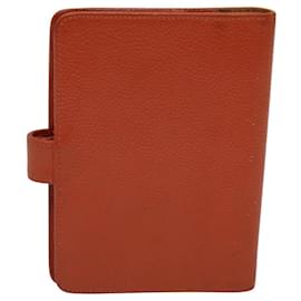 Chanel-CHANEL Agenda 5241136 Day Planner Cover Caviar Skin Brown CC Auth bs24399-Brown