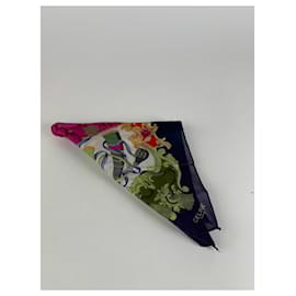 Céline-CELINE Scarves T.  Silk-Navy blue