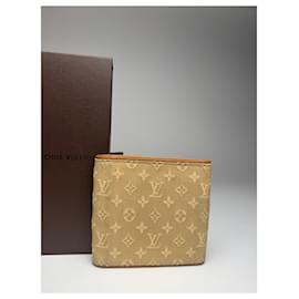 Louis Vuitton-LOUIS VUITTON Wallets T.  Leather-Beige
