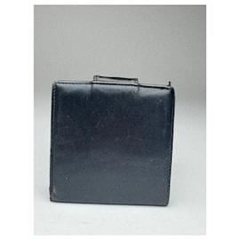 Céline-CELINE Wallets T.  Leather-Navy blue