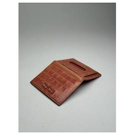 Miu Miu-MIU MIU Purses, wallets & cases T.  Leather-Orange