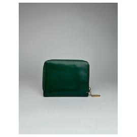 Saint Laurent-SAINT LAURENT Wallets T.  Patent leather-Green
