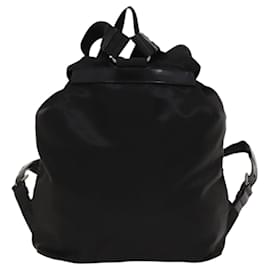 Prada-PRADA Backpack Nylon Black Auth bs24274-Black