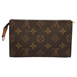 Louis Vuitton-LOUIS VUITTON Monogram Bucket PM Accessory Pouch LV Auth 117344-Monogram