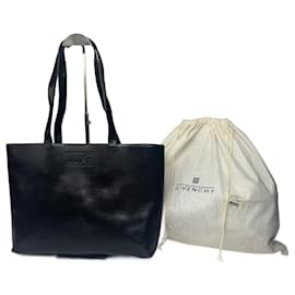 Givenchy-Vintage Givenchy Leather Shopper black-Black