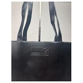 Givenchy-Vintage Givenchy Leather Shopper black-Black