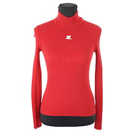 Courreges Pull rojo Roja