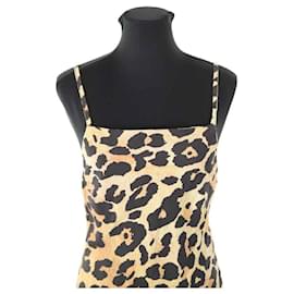 Autre Marque-Brown dress-Brown