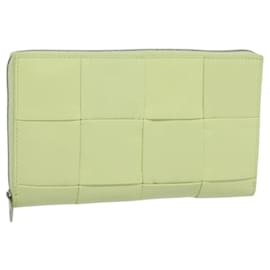 Autre Marque-BOTTEGA VENETA INTRECCIATO Wallet Leather LIme Green Auth 117269AM-Other