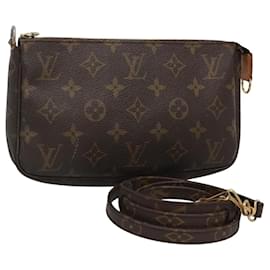 Louis Vuitton-LOUIS VUITTON Monogram Pochette Accessoires Pouch M51980 LV Auth ar13361-Monogram