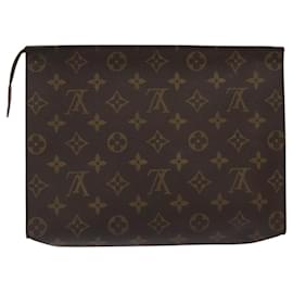 Louis Vuitton-LOUIS VUITTON Monogram Poche Toilette 26 Pouch M47542 LV Auth 118278-Monogram