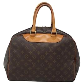 Louis Vuitton-LOUIS VUITTON Monogram Deauville Hand Bag M47270 LV Auth BA1226-Monogram