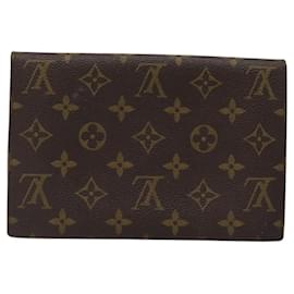 Louis Vuitton-LOUIS VUITTON Monogram Pochette Rabat 20 Clutch Bag M51935 LV Auth 116574-Monogram