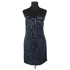 Lanvin-Silk dress-Blue