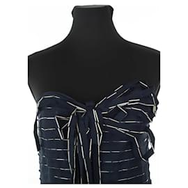 Lanvin-Silk dress-Blue