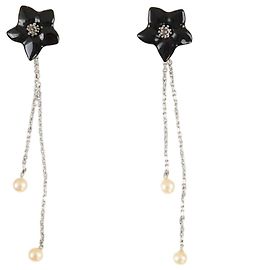 Baccarat Silberne Ohrringe Silber