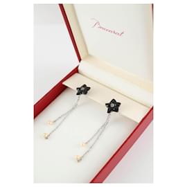 Baccarat-Silver earrings-Silvery