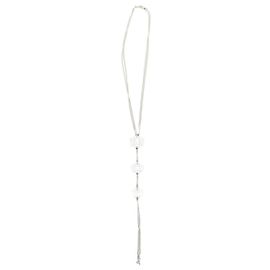 Baccarat Collar de plata plateada Plata
