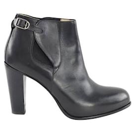 Sartore-Leather boots-Black