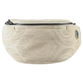 Autre Marque-Cotton fanny pack-Beige