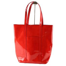 SéZane Lackleder-Tote Rot