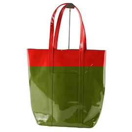 SéZane-Patent leather tote bag-Red