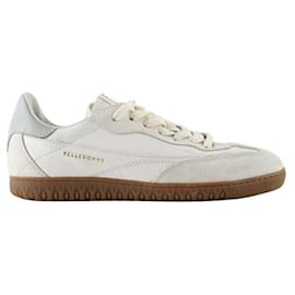 Autre Marque-Leather sneakers-White