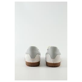 Autre Marque-Leather sneakers-White