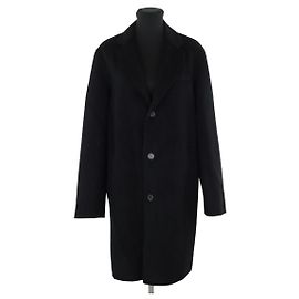 The Kooples Blauer Wollmantel Blau
