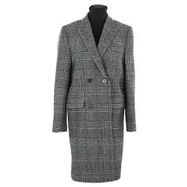 The Kooples Grau Wollmantel Grau