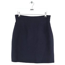 Dior Blaue Wollrock Blau