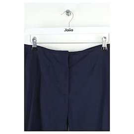 Prada-Straight wool trousers-Blue