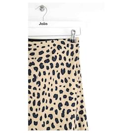 Autre Marque-Silk skirt-Beige