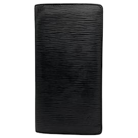 Louis Vuitton-Louis Vuitton Epi Leather Long Wallet-Black