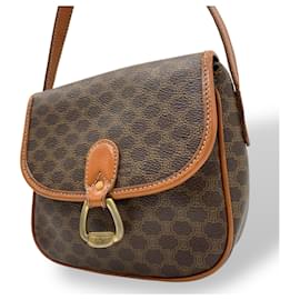 Céline-Celine Brown Shoulder Bag-Brown