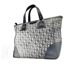 Christian Dior-Christian Dior Trotter Handbag-Navy blue