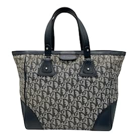 Christian Dior-Christian Dior Trotter Handbag-Navy blue