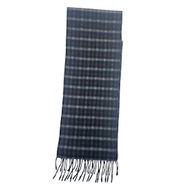 Gucci-Gucci Brown Green Multicolor Wool Stole-Brown,Multiple colors,Green