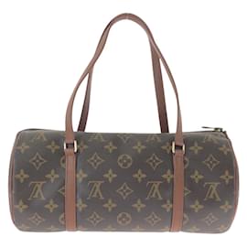 Louis Vuitton-Louis Vuitton Vintage Monogram Papillon 30 Handbag-Brown