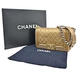 Chanel-Chanel Boy-Golden