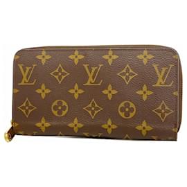 Louis Vuitton-Louis Vuitton Monogram Zippy Long Wallet-Brown