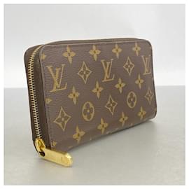 Louis Vuitton-Louis Vuitton Monogram Zippy Long Wallet-Brown